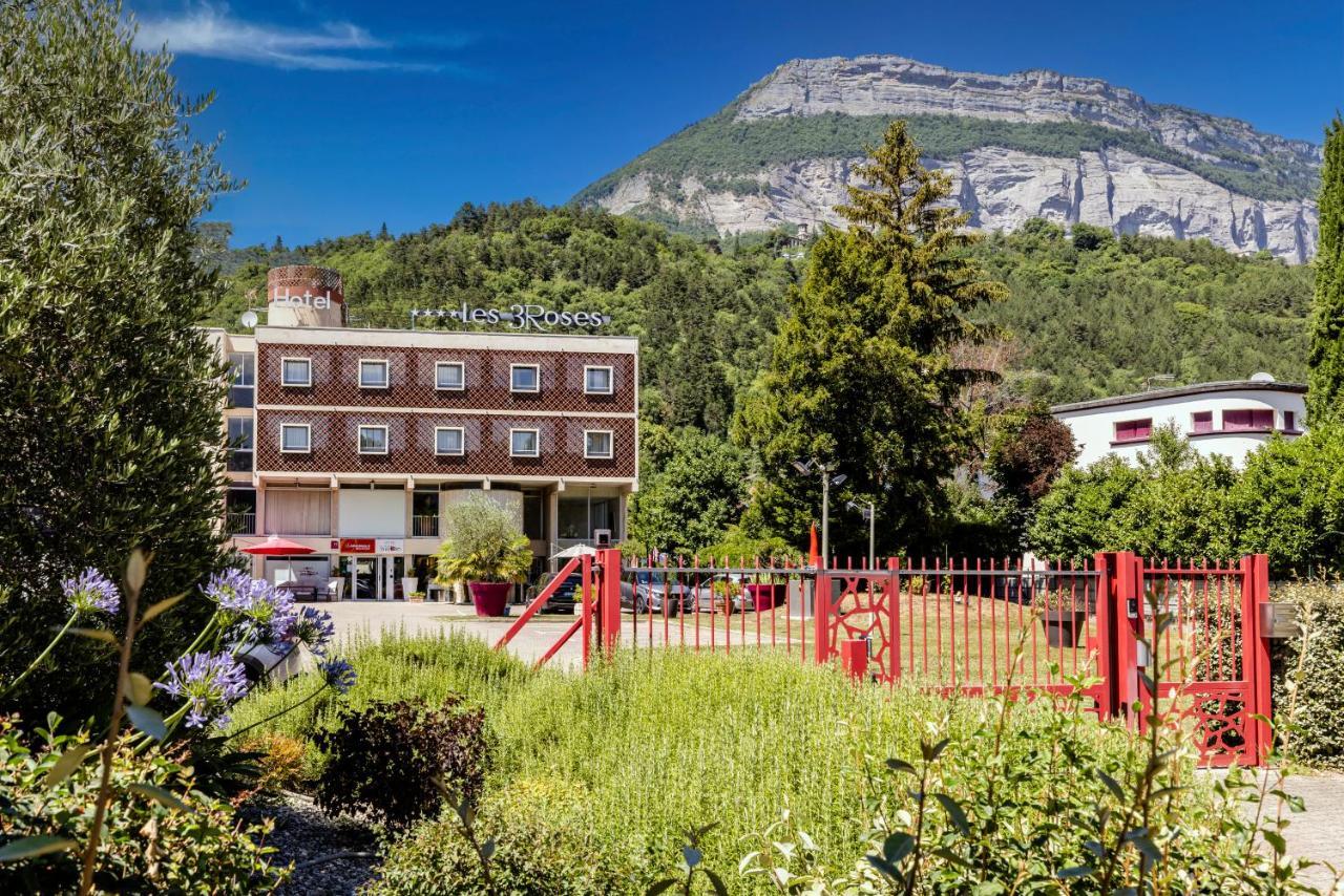 Hotel Les Trois Roses, Meylan Grenoble Exterior photo
